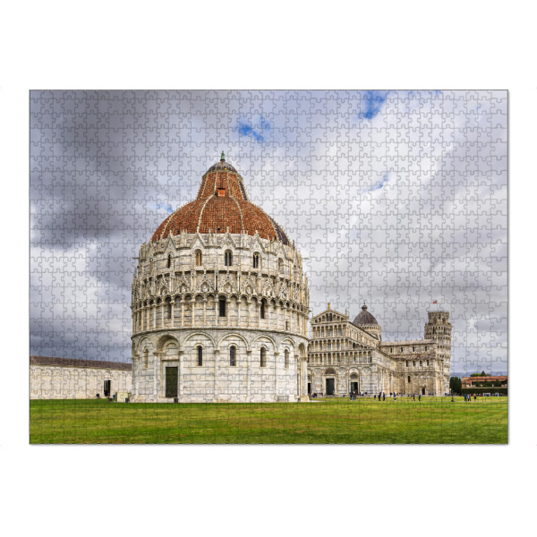 Puzzle Ravensburger "Wiese, Dom, Wolken" artboxONE - Reise,Architektur,Reise / Länder,Städte / Weitere