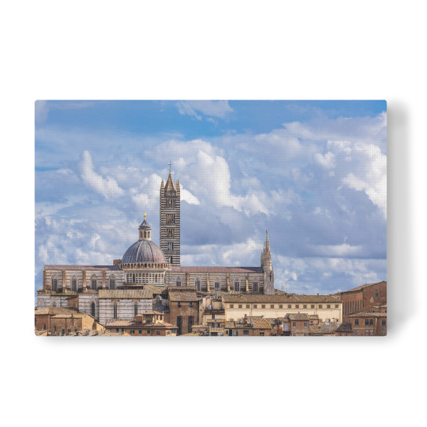 Leinwandbild "Dom, Häuser, Wolken" artboxONE - Reise,Architektur,Reise / Länder,Städte / Weitere