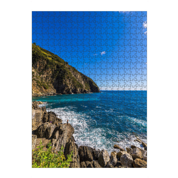 Puzzle Ravensburger "Felsen am Mittelmeer" artboxONE - Natur,Reise,Reise / Strand und Meer,Reise / Länder