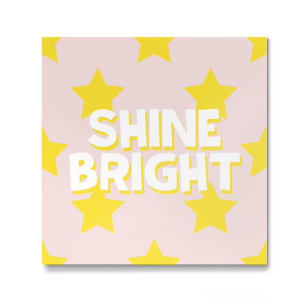 Galerie-Print "Shine bright Sterne" 30x30 cm artboxONE