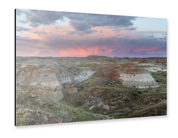 Alu-Dibond "Kanadas Badlands" 30x20 cm artboxONE