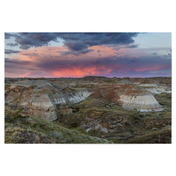 Poster "Kanadas Badlands" artboxONE - Natur - Kanada,Badlands,Prairie,Wüste,Landschaft,Natur,Alberta