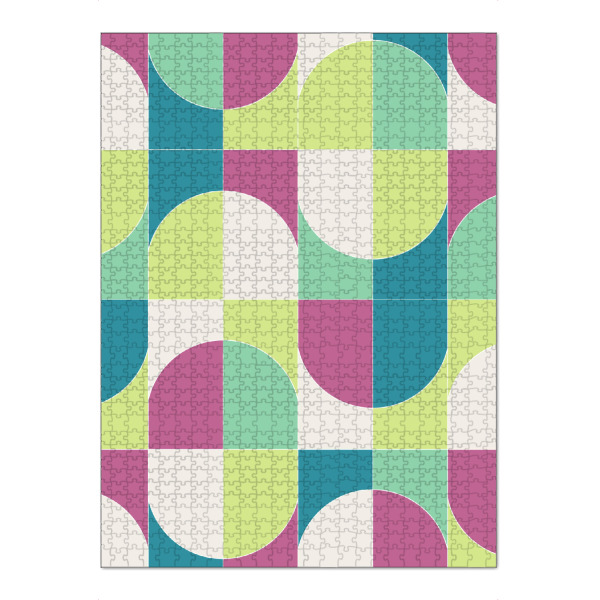 Puzzle Ravensburger "Bold Geo Tiles Viertens" artboxONE - Abstrakt,Geometrie