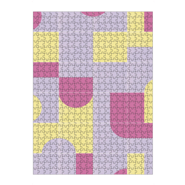 Puzzle Ravensburger "Achte Retro-Fliesen" artboxONE - Abstrakt,Geometrie