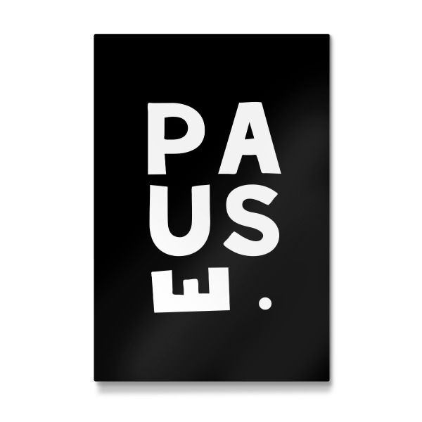 Galerie-Print "PAUSE SW" 30x20 cm artboxONE