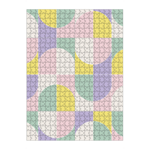 Puzzle Ravensburger "Bold Geo Tiles Fünfte" artboxONE - Geometrie