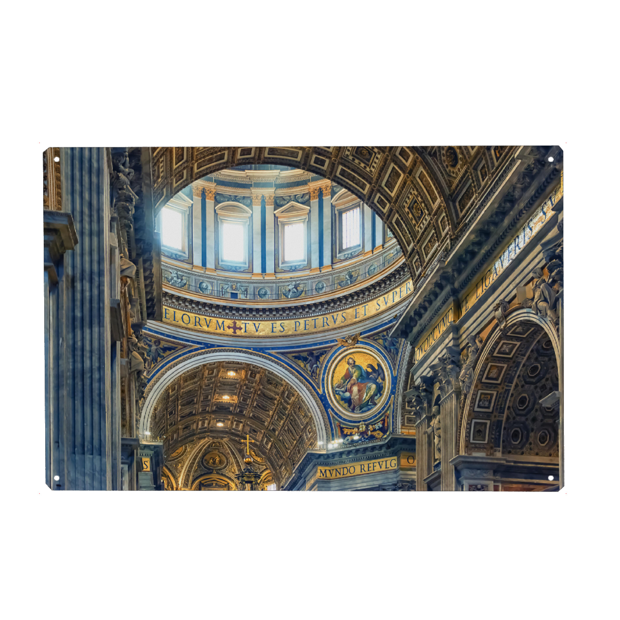 Holzbild "Petersdom" artboxONE - Städte,Reise,Architektur,Reise / Länder,Städte / Rom