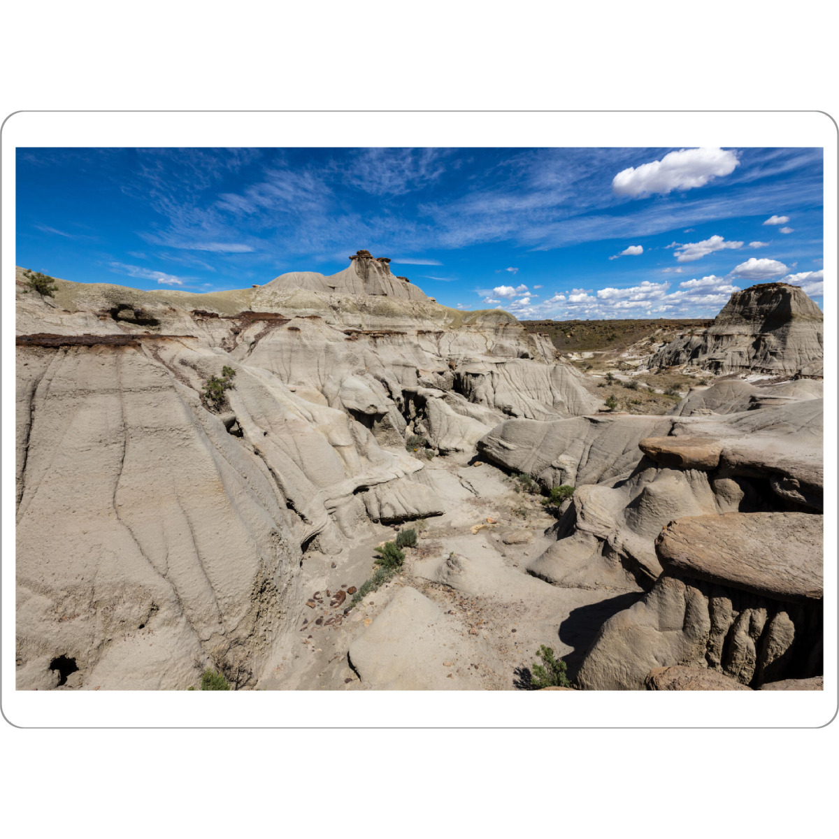 Tischset "Badlands" artboxONE - Natur - Kanada,Badlands,Prairie,Wüste,Landschaft,Natur,Alberta - Bild kanada