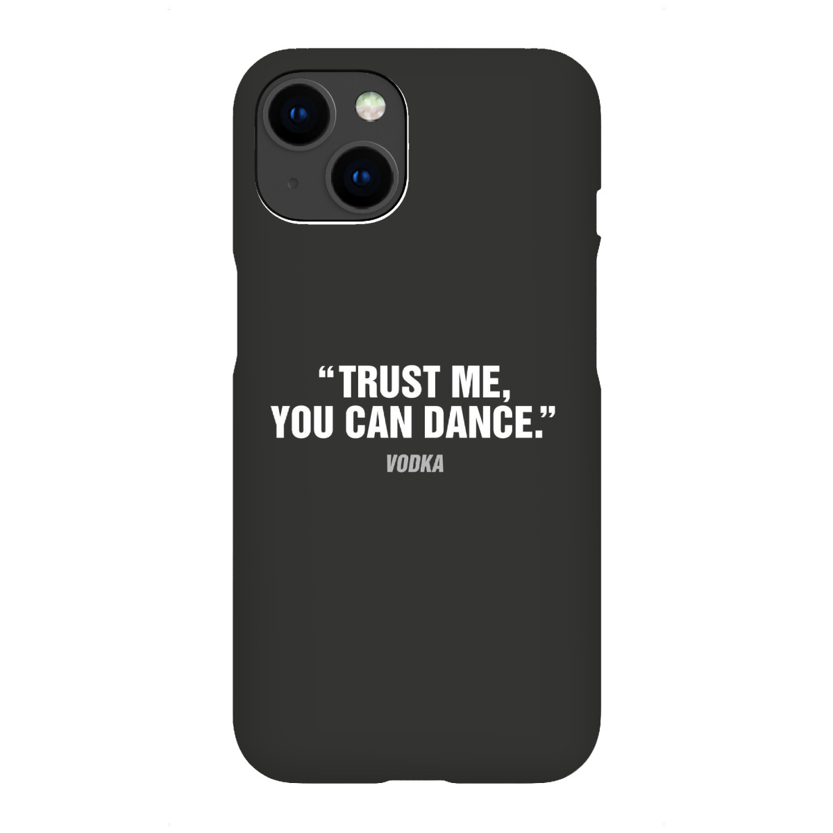 "Vertrauen weiß-schwarz"für iPhone - Premium-Case Handyhülle artboxONE