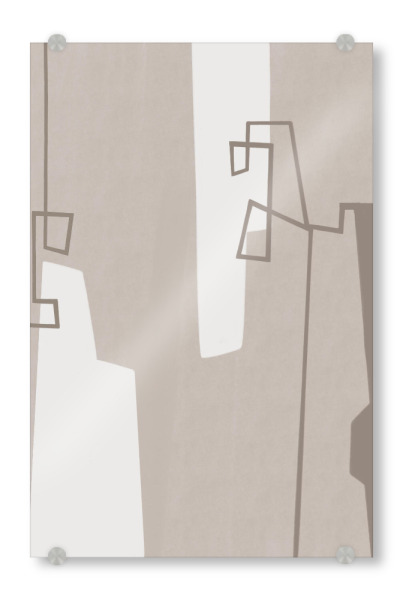 Acrylglasbild "Urban ll" artboxONE - Abstrakt,Architektur,Geometrie