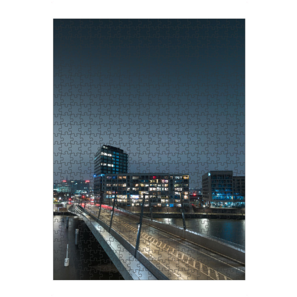 artboxONE Puzzle "Modern Hamburg" artboxONE - Städte,Städte / Hamburg,Architektur
