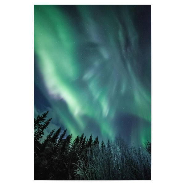 Poster "Nordische Lichter" artboxONE - Natur