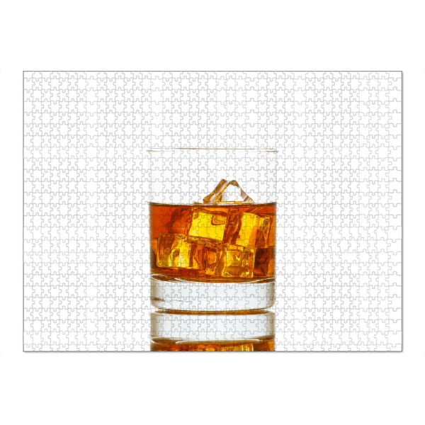 Puzzle Ravensburger "Whiskey im Glas" artboxONE - Essen & Trinken / Alkohol