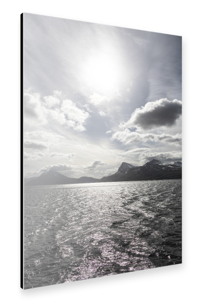 Alu-Dibond "Licht und Wasser" 30x20 cm artboxONE