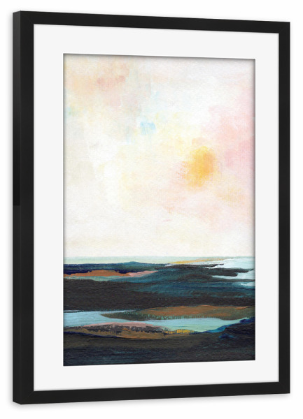 Poster mit Rahmen schwarz "Light" artboxONE - Natur,Reise,Abstrakt - Interior ideas,Interior design,Interior decor,Wall decor,Abstrakt,Landschaft