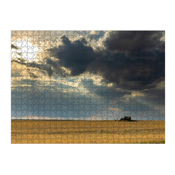 Puzzle Ravensburger "In der Praerie" artboxONE - Natur,Architektur