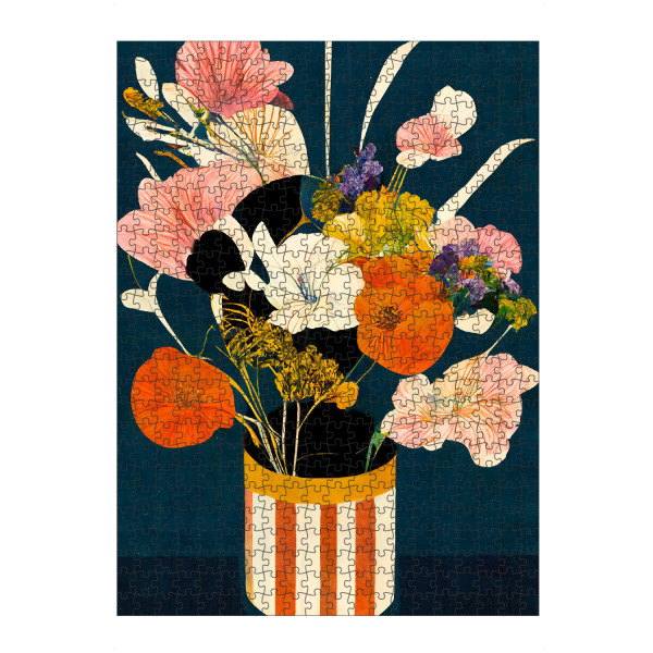 artboxONE Puzzle "Flowers At Night" artboxONE - Natur,Abstrakt,Für Mama