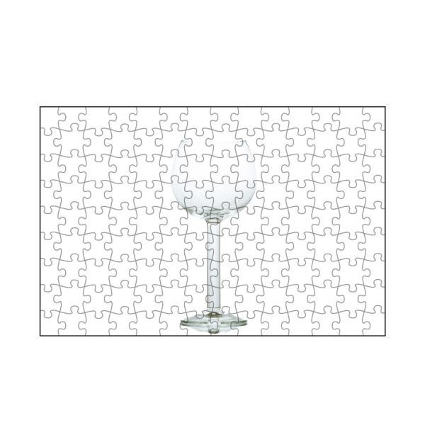 artboxONE Puzzle "Ein Weinglas" artboxONE - Essen & Trinken,Essen & Trinken / Alkohol - Wein,Glas,Weinglas,Getränk,Trinken,Rotwein,Weisswein,Leer