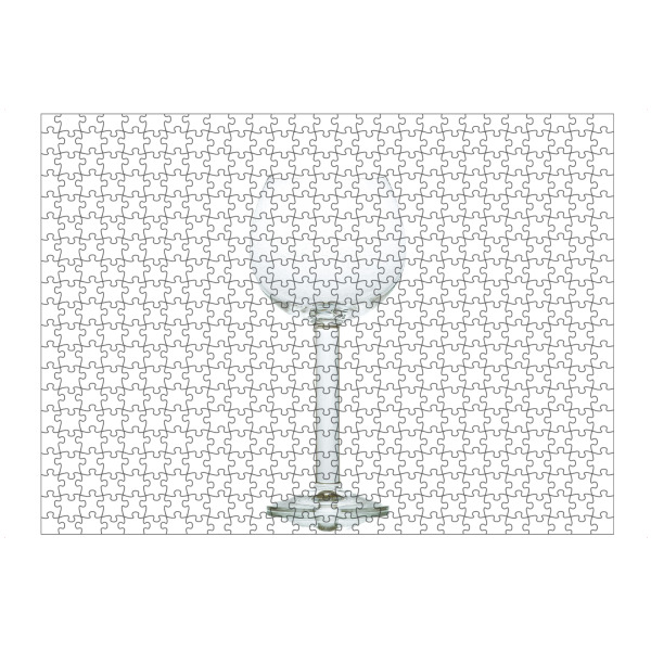 Puzzle Ravensburger "Ein Weinglas" artboxONE - Essen & Trinken,Essen & Trinken / Alkohol - Wein,Glas,Weinglas,Getränk,Trinken,Rotwein,Weisswein,Leer