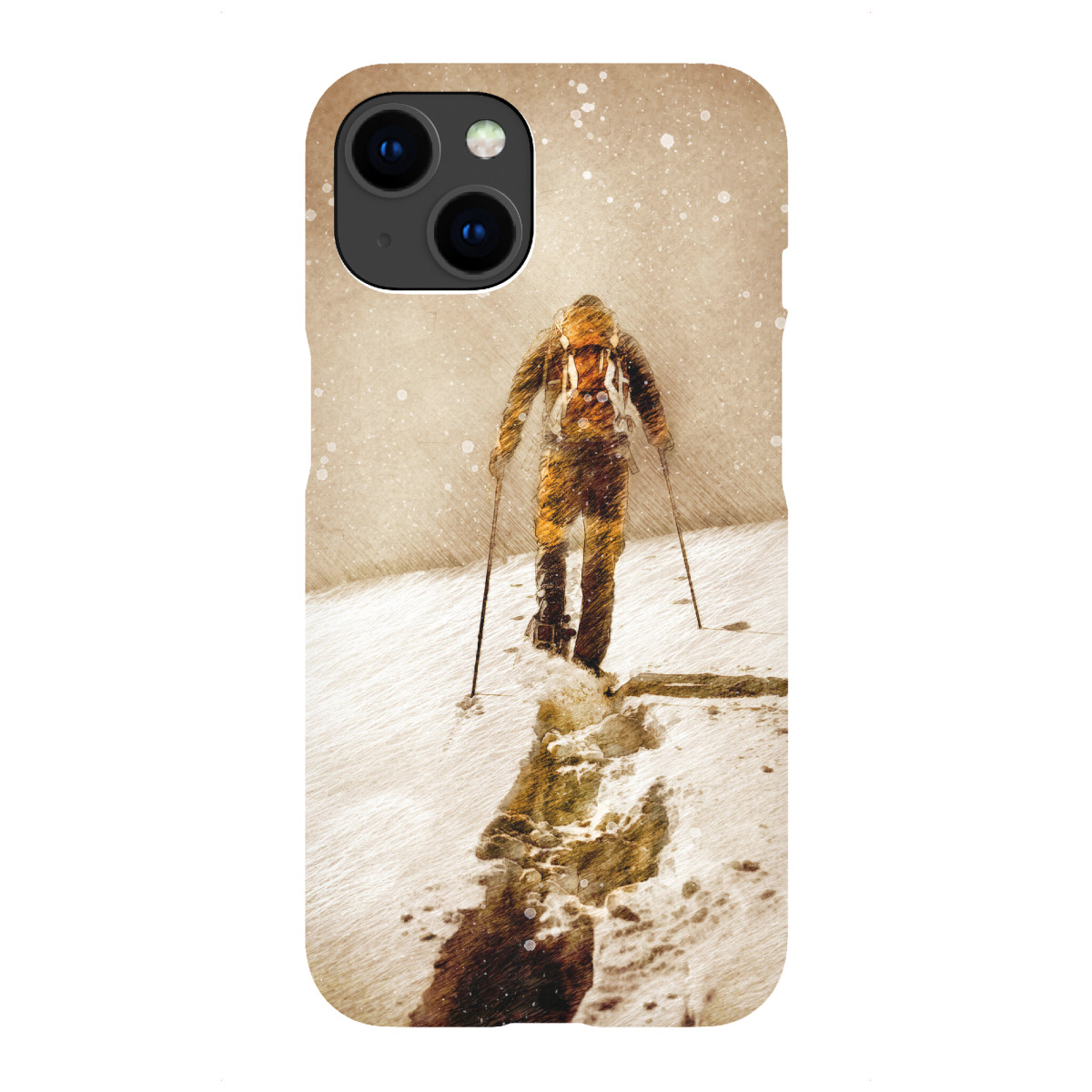 iPhone "Bergsteigersport" Premium-Case Handyhülle artboxONE