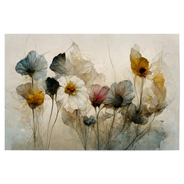 Poster "Dry Flower Bouquet" artboxONE - Natur,Floral,Abstrakt,Für Mama