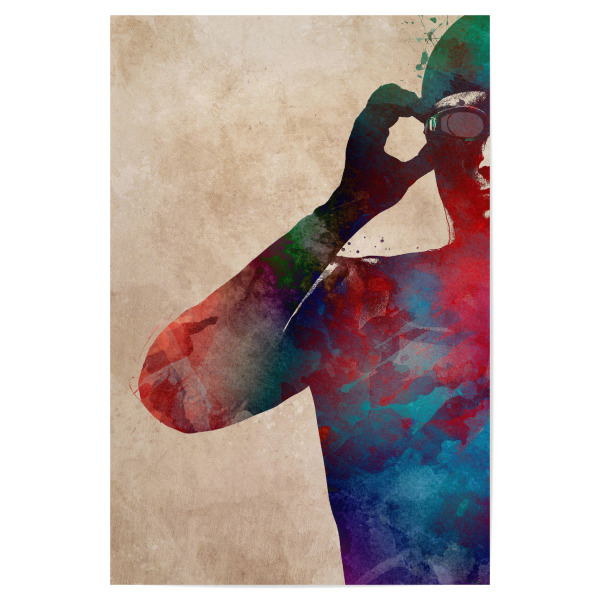 Poster 30x20 cm "Schwimmsport" artboxONE - Menschen,Sport - Schwimmer,Sport,Schwimmen,Schwimmbad