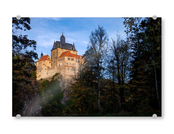 Acrylglasbild "Kriebsteins Ritterburg" artboxONE - Architektur