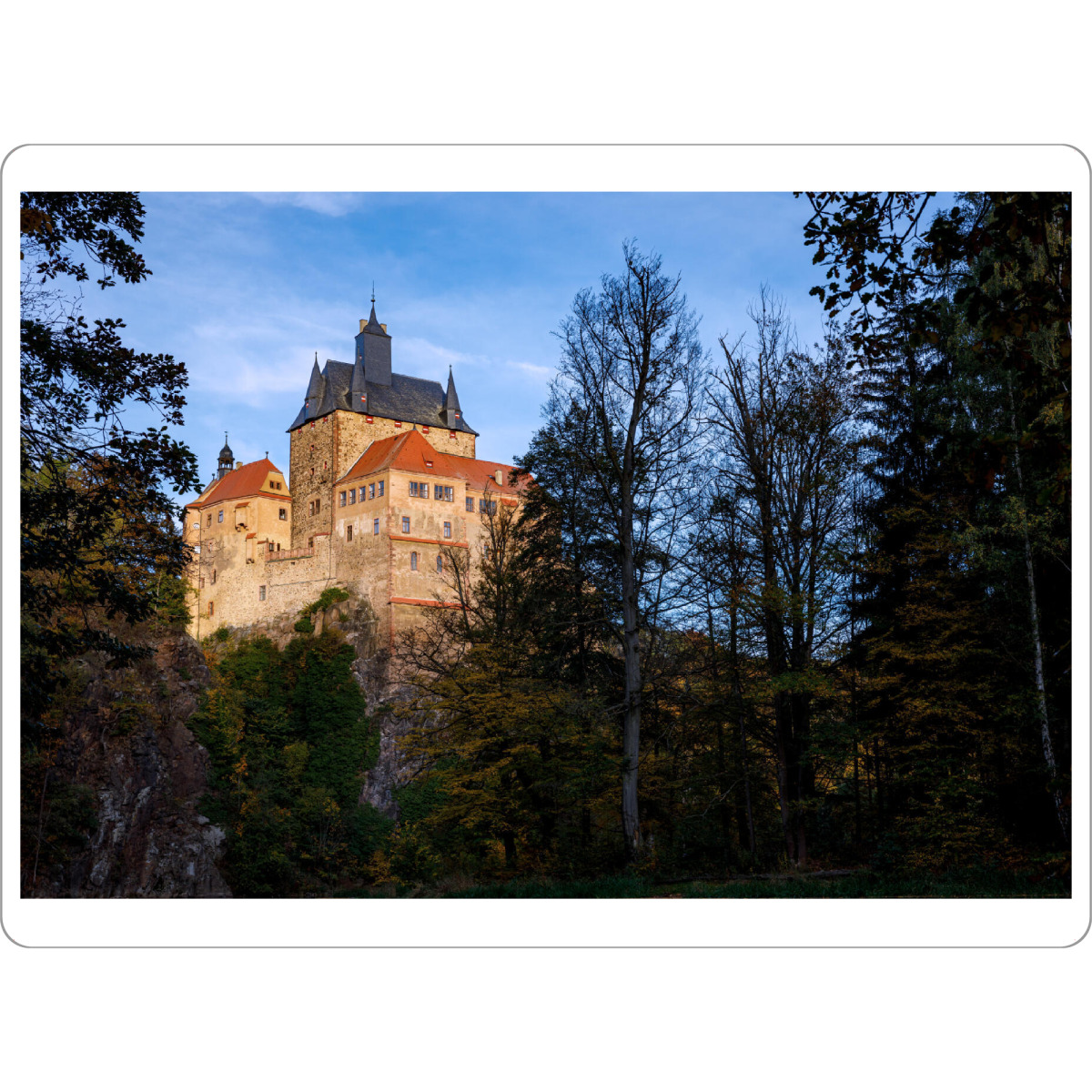 Tischset "Kriebsteins Ritterburg" artboxONE - Architektur