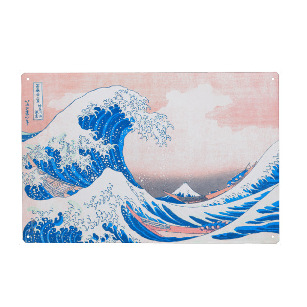 Metall Poster "Die große Welle" artboxONE - Natur,Reise,Reise / Strand und Meer,Reise / Länder,Für Mama