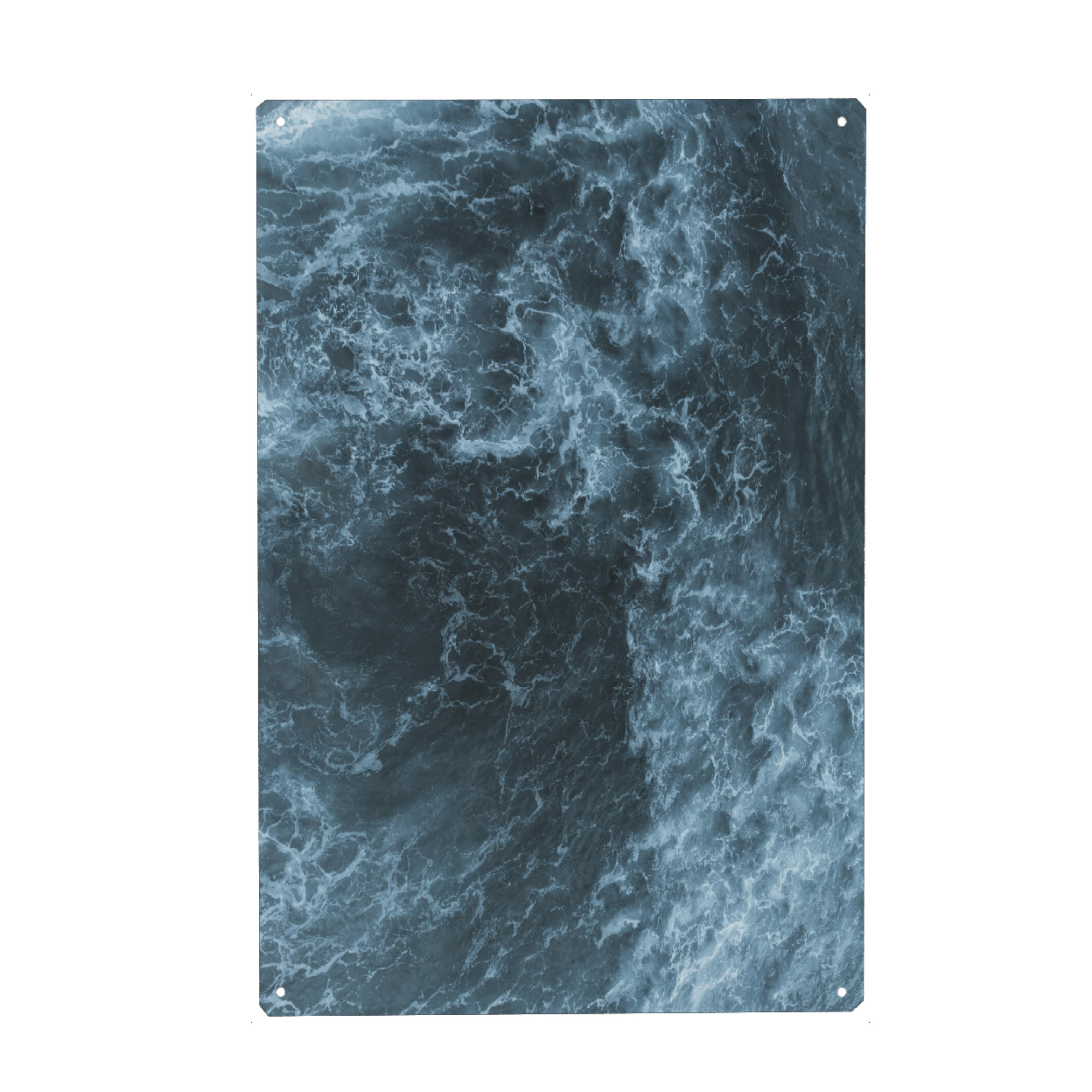 Metall Poster "Wild Atlantic" artboxONE - Natur,Reise,Abstrakt,Reise / Länder - Drohne,Drone,Sea,Ocean,Meer,Atlantik - Blechschild
