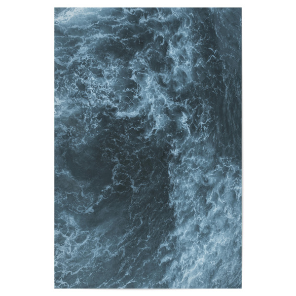 Poster 30x20 cm "Wild Atlantic" artboxONE - Natur,Reise,Abstrakt,Reise / Länder - Drohne,Drone,Sea,Ocean,Meer,Atlantik