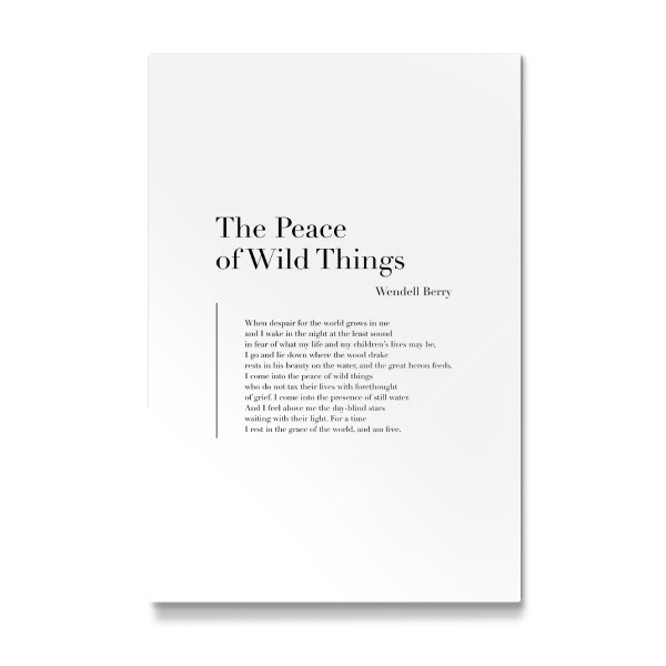 Galerie-Print "Der Frieden der wilden Dinge" 30x20 cm artboxONE