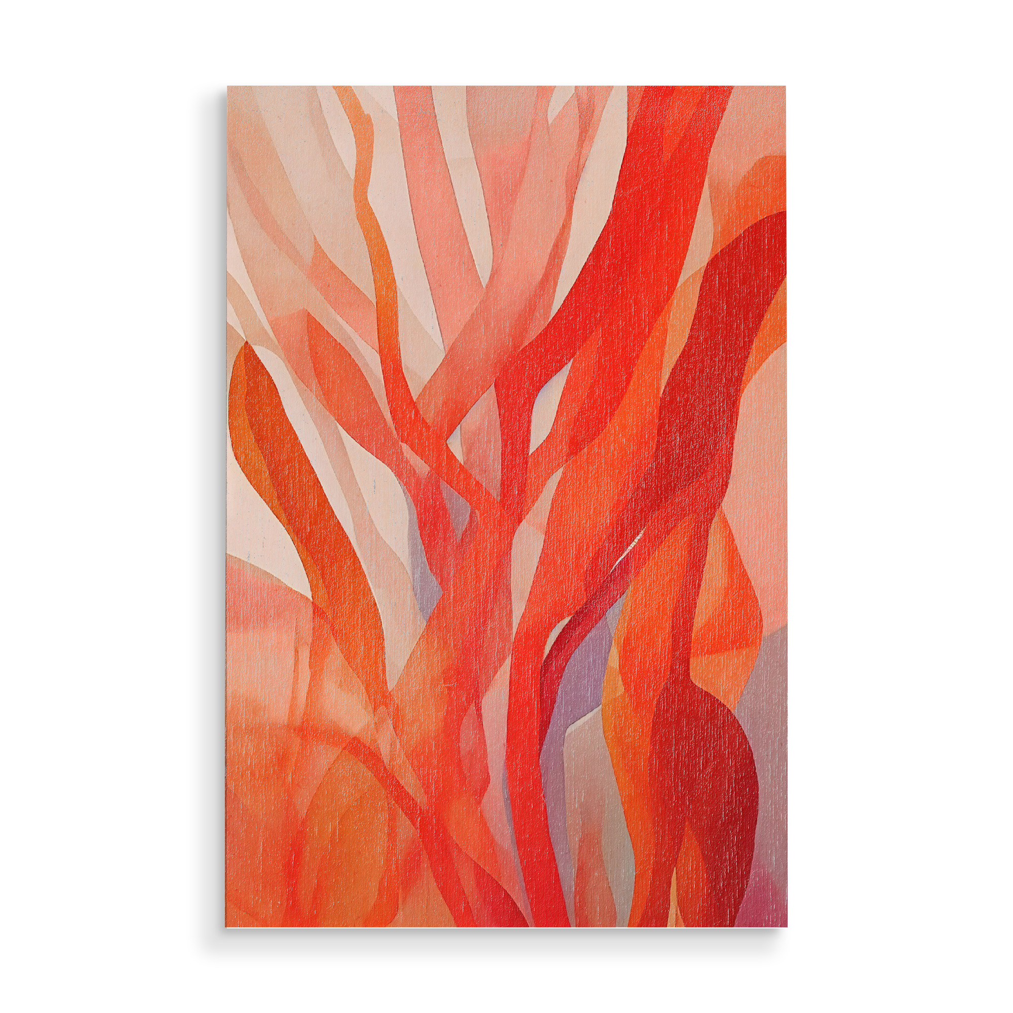 Holzbild "Corals" artboxONE - Natur,Abstrakt,Unterwasser,Für Mama,Für Papa