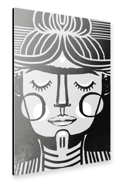 Alu-Dibond "Dreaming Frida" 30x20 cm artboxONE