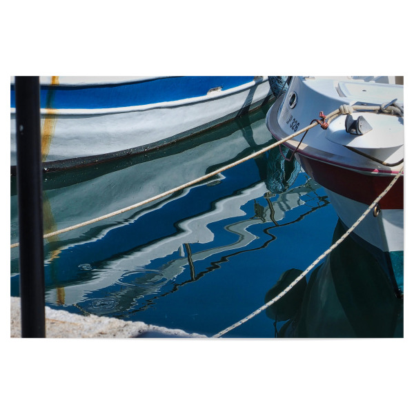 Poster "Spiegelung im Hafen" artboxONE - Natur,Reise,Reise / Strand und Meer