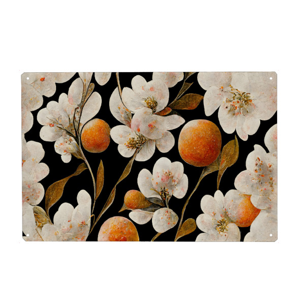 Holzbild "Floral art" artboxONE - Natur,Floral,Für Mama