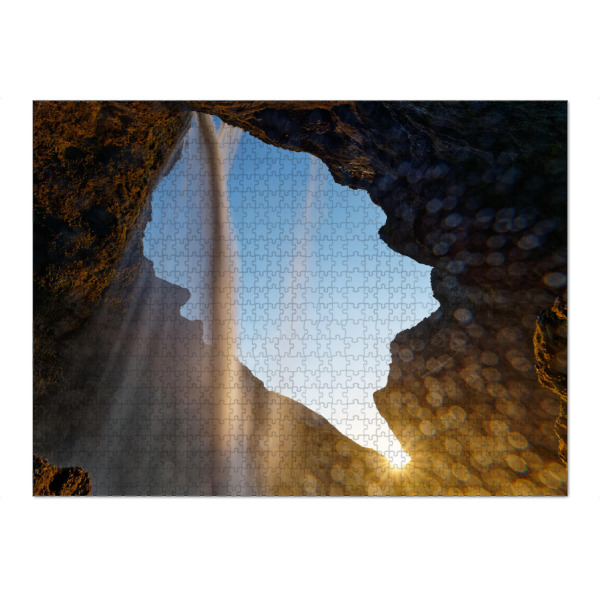 Puzzle Ravensburger "Im Wasserfall" artboxONE - Natur,Reise,Reise / Länder