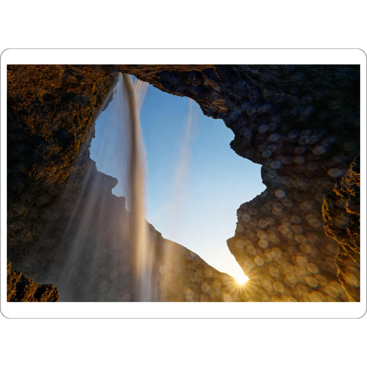 Tischset "Im Wasserfall" artboxONE - Natur,Reise,Reise / Länder