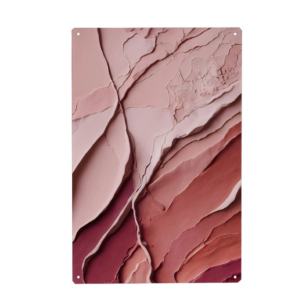 Holzbild "Pink Lipstick" artboxONE - Abstrakt,Fashion - Makeup,Schminke,Abstrakt,Farben,Pink,Lippenstift,Visagist,Treechild,Rosa