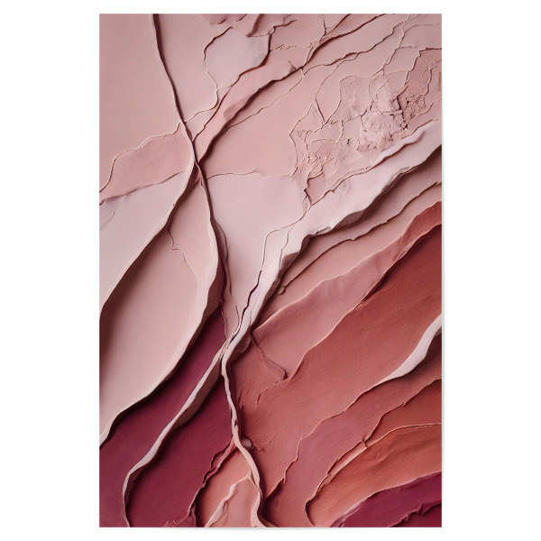 Poster 30x20 cm "Pink Lipstick" artboxONE - Abstrakt,Fashion - Makeup,Schminke,Abstrakt,Farben,Pink,Lippenstift,Visagist,Treechild,Rosa