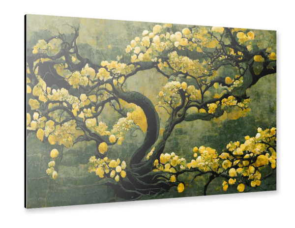 Alu-Dibond "Sakura Tree" 30x20 cm artboxONE