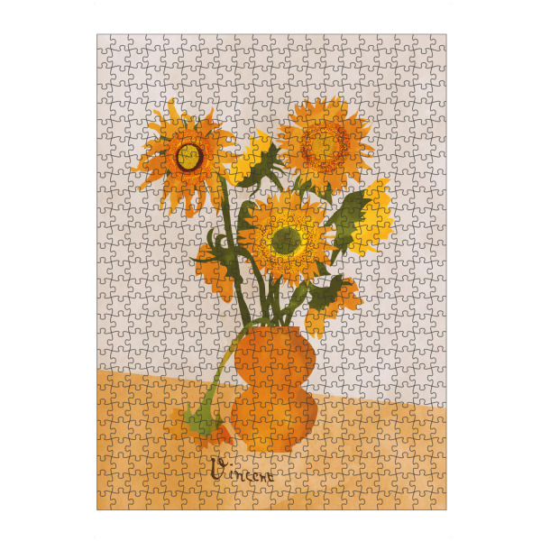 Puzzle Ravensburger "Van Gogh Sonnenblumen" artboxONE - Natur,Floral,Abstrakt