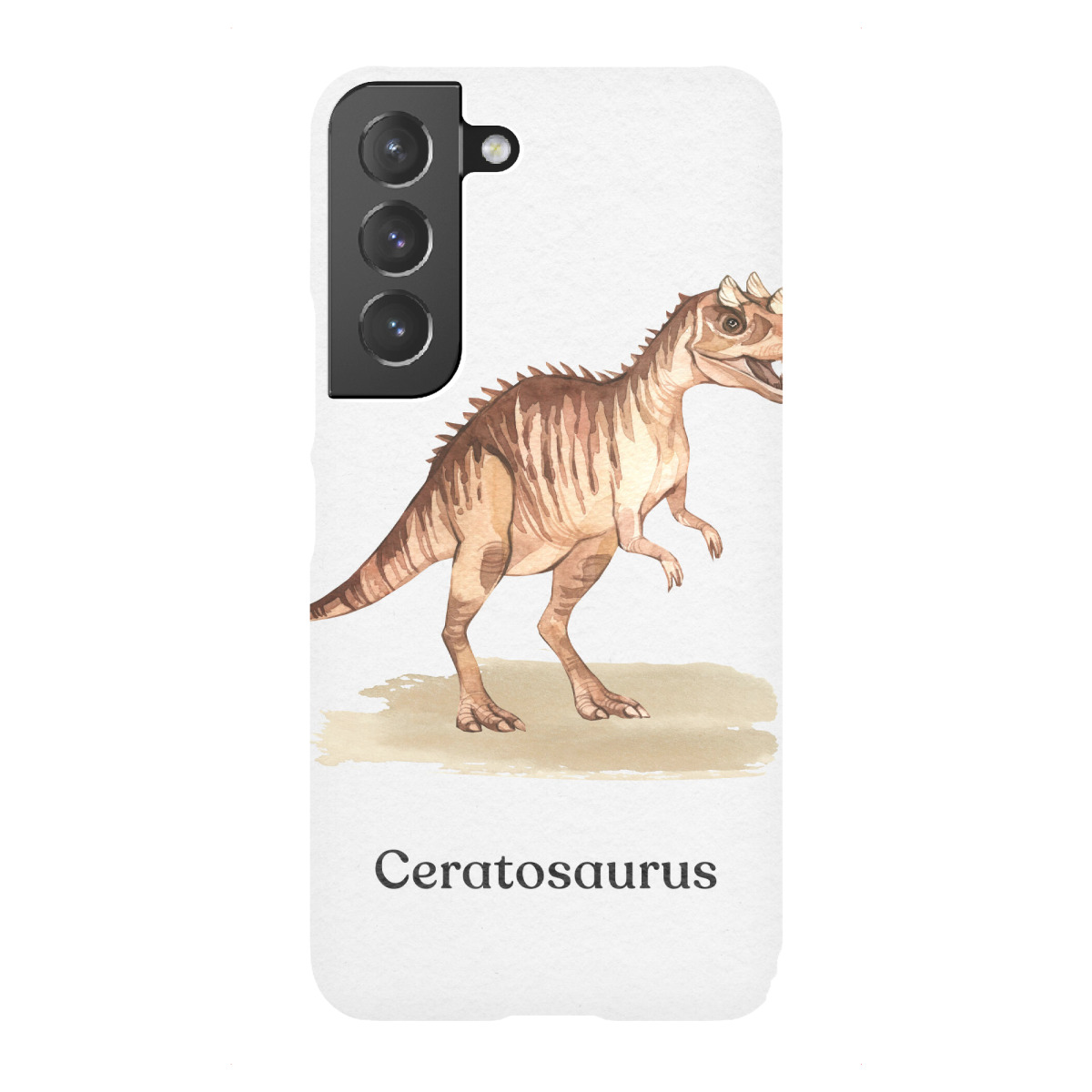 "Ceratosaurus"für Samsung Galaxy - Premium-Case Handyhülle artboxONE