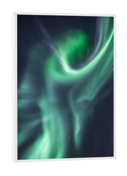 Poster mit weißem Rahmen "Magic Sky" artboxONE - Natur,Galaxy