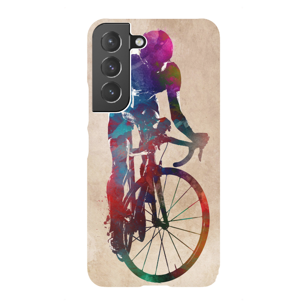 "Biker-Sport-Illustration"für Samsung Galaxy - Premium-Case Handyhülle artboxONE