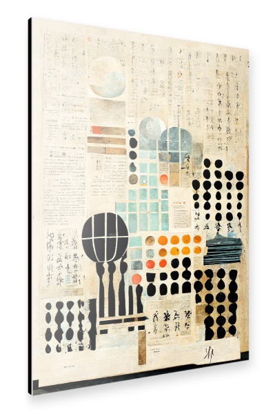 Alu-Dibond "The Formula" 30x20 cm artboxONE