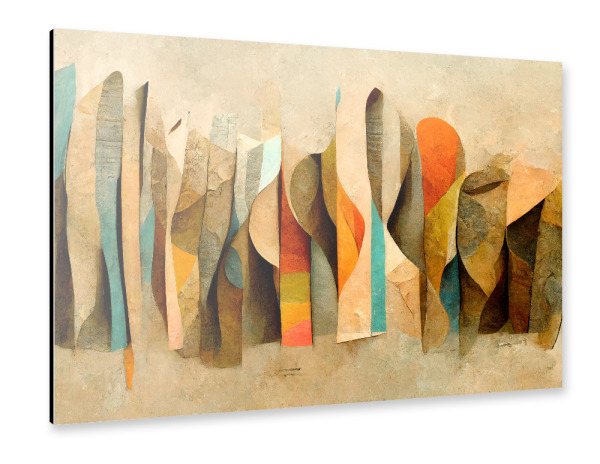 Alu-Dibond "Scrolls" 30x20 cm artboxONE