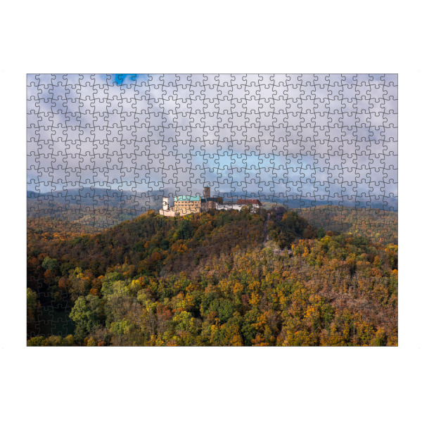 Puzzle Ravensburger "Die Wartburg im Herbst" artboxONE - Natur,Architektur