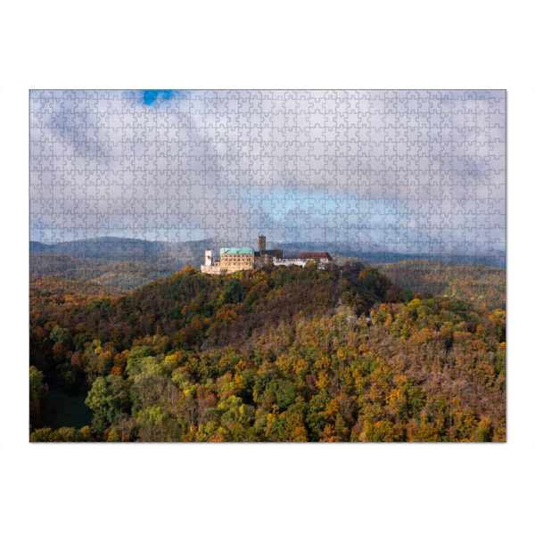 Puzzle Ravensburger "Die Wartburg im Herbst" artboxONE - Natur,Architektur