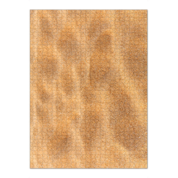 Puzzle Ravensburger "Sand ganz nah" artboxONE - Natur,Abstrakt - Sand,Natur,Wüste,Nahaufnahme,Sandkörner - Bild sand